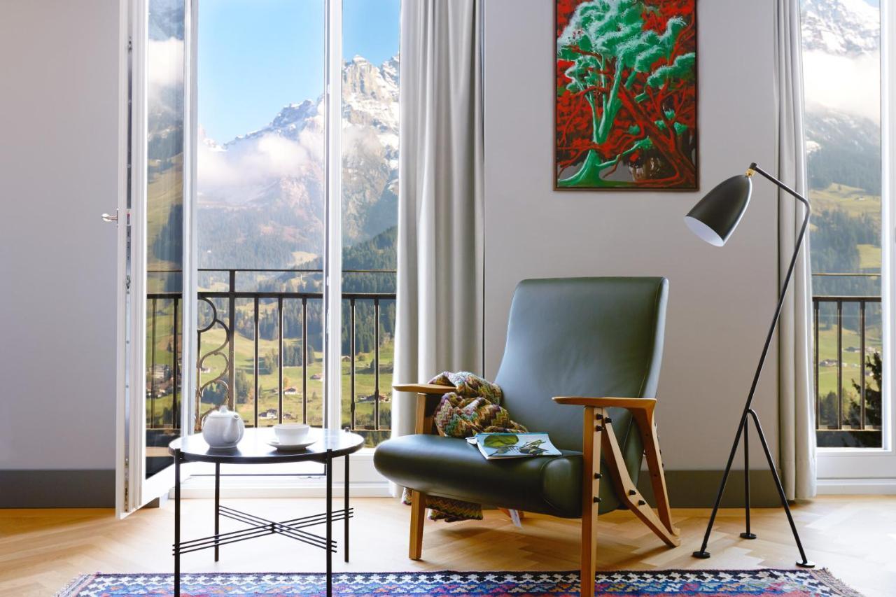Bellevue Parkhotel & Spa - Relais & Chateaux Adelboden Exteriör bild
