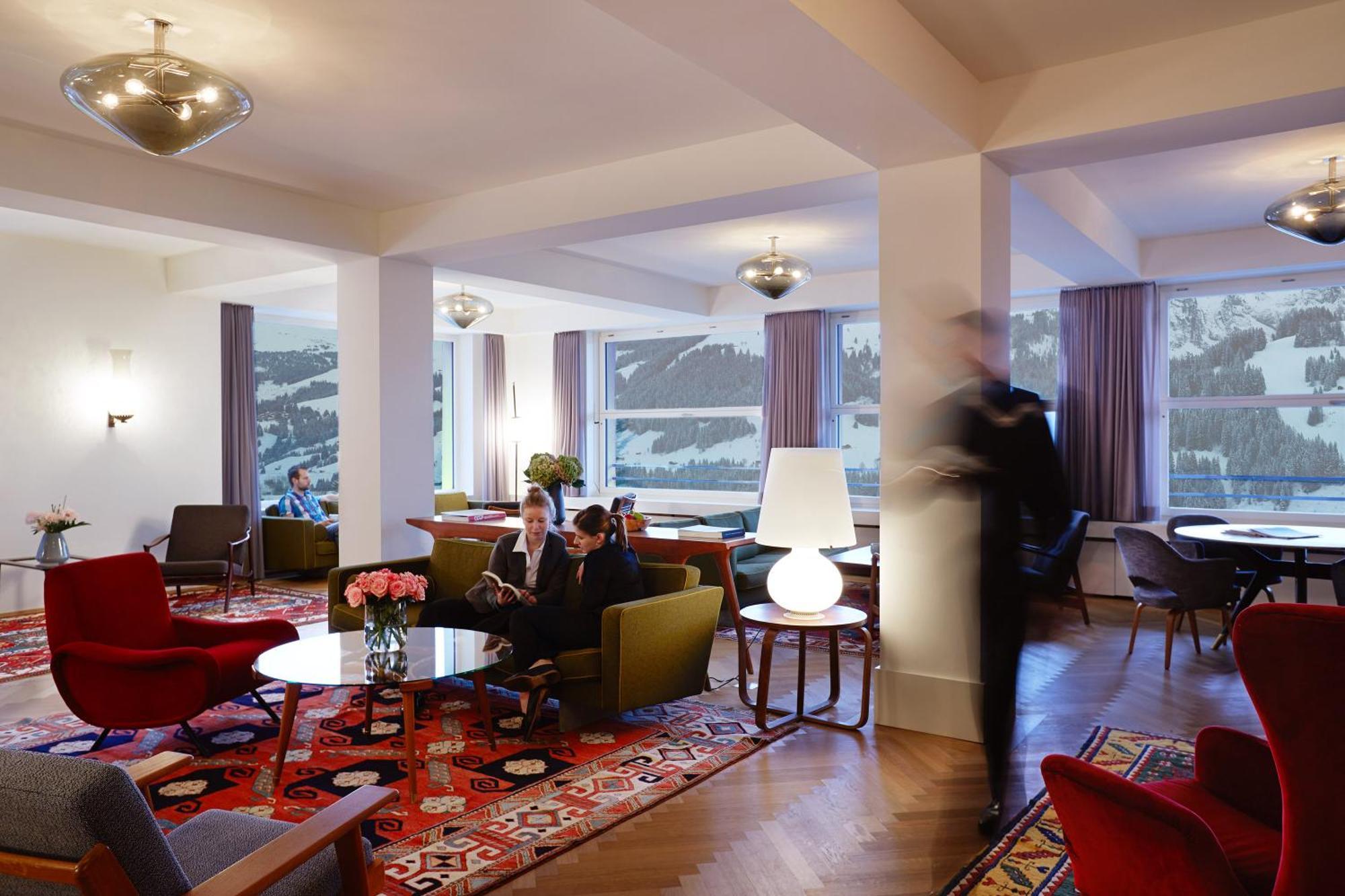 Bellevue Parkhotel & Spa - Relais & Chateaux Adelboden Exteriör bild