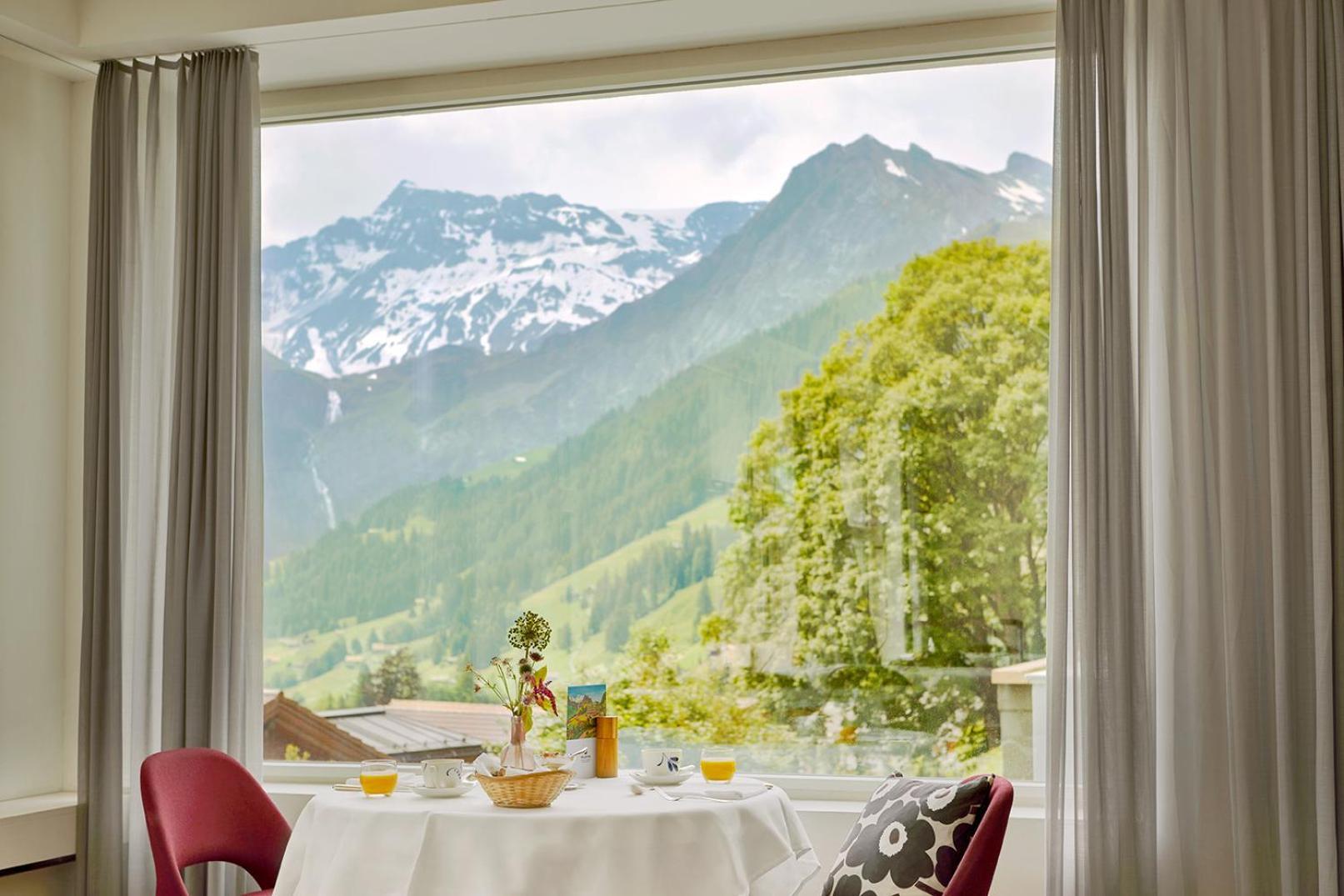 Bellevue Parkhotel & Spa - Relais & Chateaux Adelboden Exteriör bild