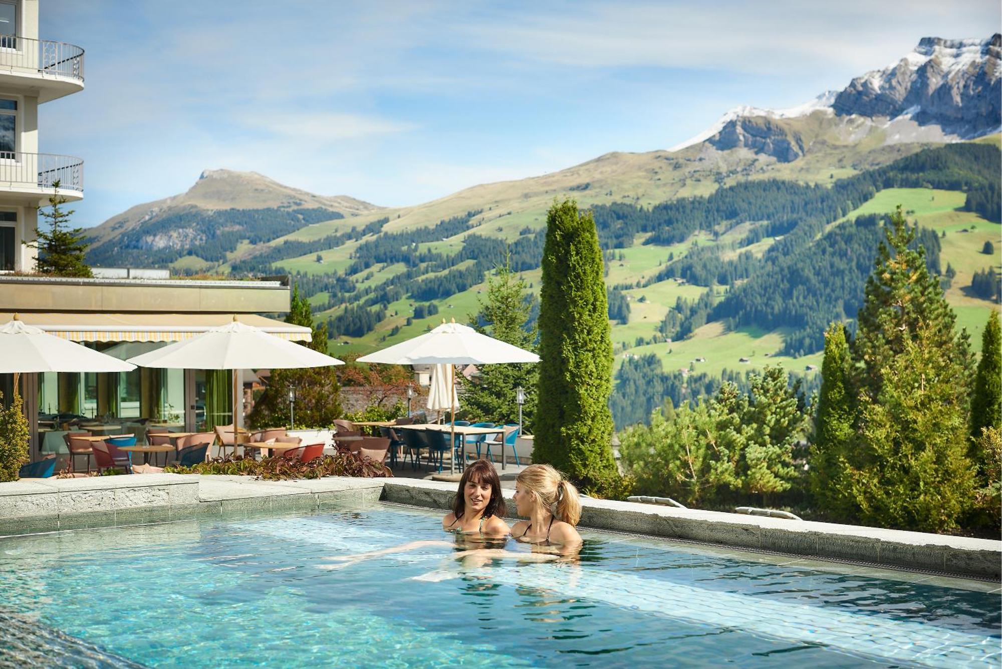 Bellevue Parkhotel & Spa - Relais & Chateaux Adelboden Exteriör bild