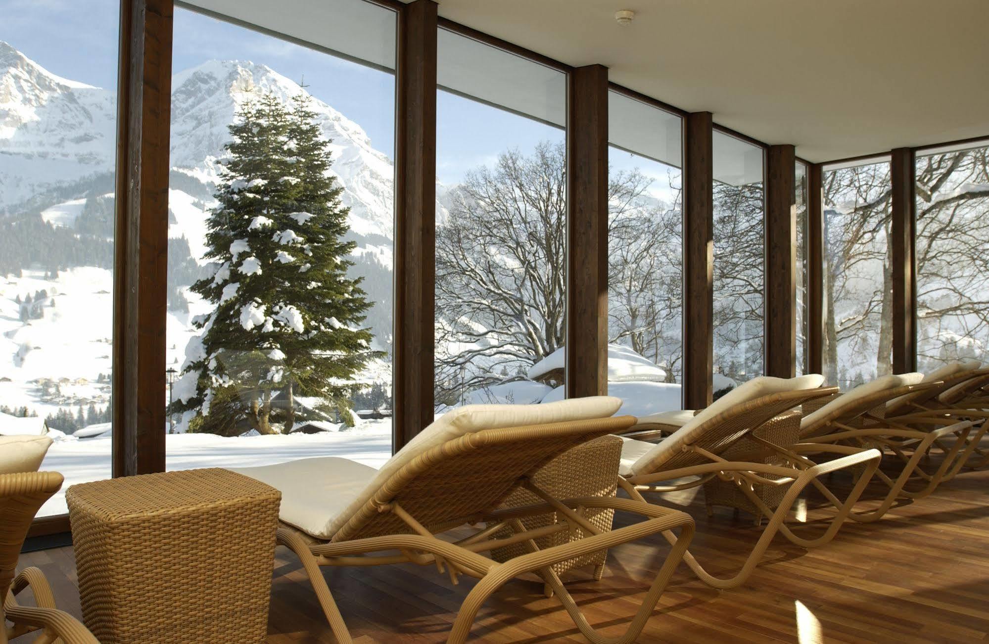 Bellevue Parkhotel & Spa - Relais & Chateaux Adelboden Exteriör bild