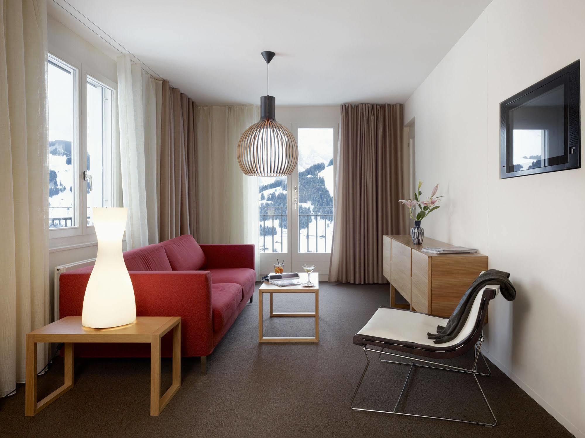 Bellevue Parkhotel & Spa - Relais & Chateaux Adelboden Exteriör bild